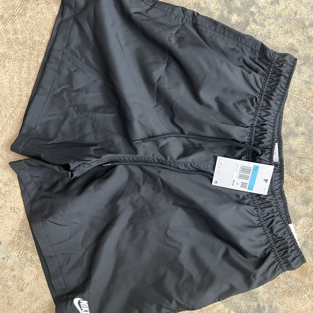 Nike Jet Black Sports Shorts